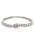 18K White Gold Diamond Bracelet
