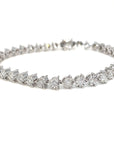 18K White Gold Diamond Bracelet