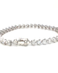 18K White Gold Diamond Bracelet