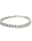 18K White Gold Diamond Bracelet
