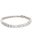 18K White Gold Diamond Bracelet