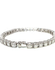 18K White Gold Diamond Bracelet