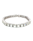 18K White Gold Diamond Bracelet