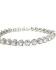 18K White Gold Diamond Bracelet