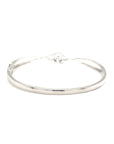18K White Gold Diamond Bangle