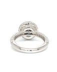 18K White Gold Diamond Ring
