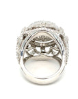 18K White Gold Diamond Ring