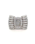 18K White Gold Diamond Ring