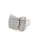 18K White Gold Diamond Ring