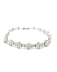 18K White Gold Diamond Bracelet
