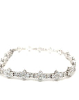 18K White Gold Diamond Bracelet