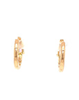 18K Rose Gold Fancy Sapphire Earring