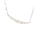 18K White Gold Diamond Necklace