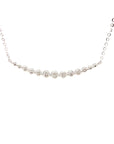 18K White Gold Diamond Necklace