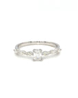 18K White Gold Diamond Ring