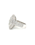 18K White Gold Diamond Ring