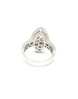 18K White Gold Diamond Ring
