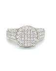 18K White Gold  Diamond Ring