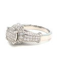 18K White Gold  Diamond Ring