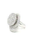 18K White Gold Diamond Ring
