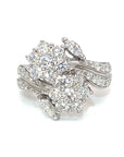 18K White Gold Diamond Ring