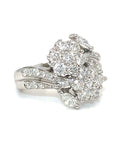 18K White Gold Diamond Ring