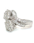 18K White Gold Diamond Ring