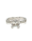 18K White Gold Diamond Ring