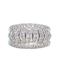 18K White Gold Diamond Ring