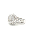 18K White Gold Diamond Ring