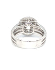 18K White Gold Diamond Ring