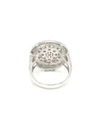 18K White Gold Diamond Ring
