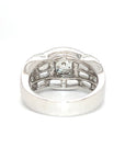 18K White Gold Diamond Ring