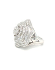 18K White Gold Diamond Ring