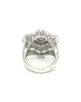 18K White Gold Diamond Ring