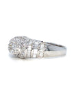 18K White Gold Diamond Ring