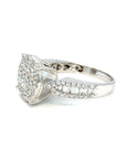 18K White Gold Diamond Ring