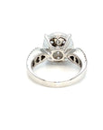 18K White Gold Diamond Ring