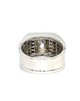 18K White Gold Diamond Men's Ring Setting