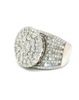 18K White Gold Diamond Ring