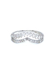 18K White Gold Diamond Ring