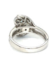18K White Gold Diamond Ring