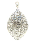 18K White Gold Pendant