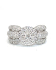 18K White Gold Diamond Ring
