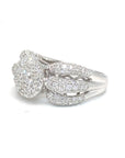 18K White Gold Diamond Ring