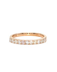 18K Rose Gold Diamond Ring