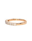 18K Rose Gold Diamond Ring