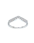 18K White Gold Diamond Ring