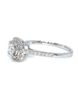 18K White Gold Diamond Ring