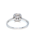 18K White Gold Diamond Ring